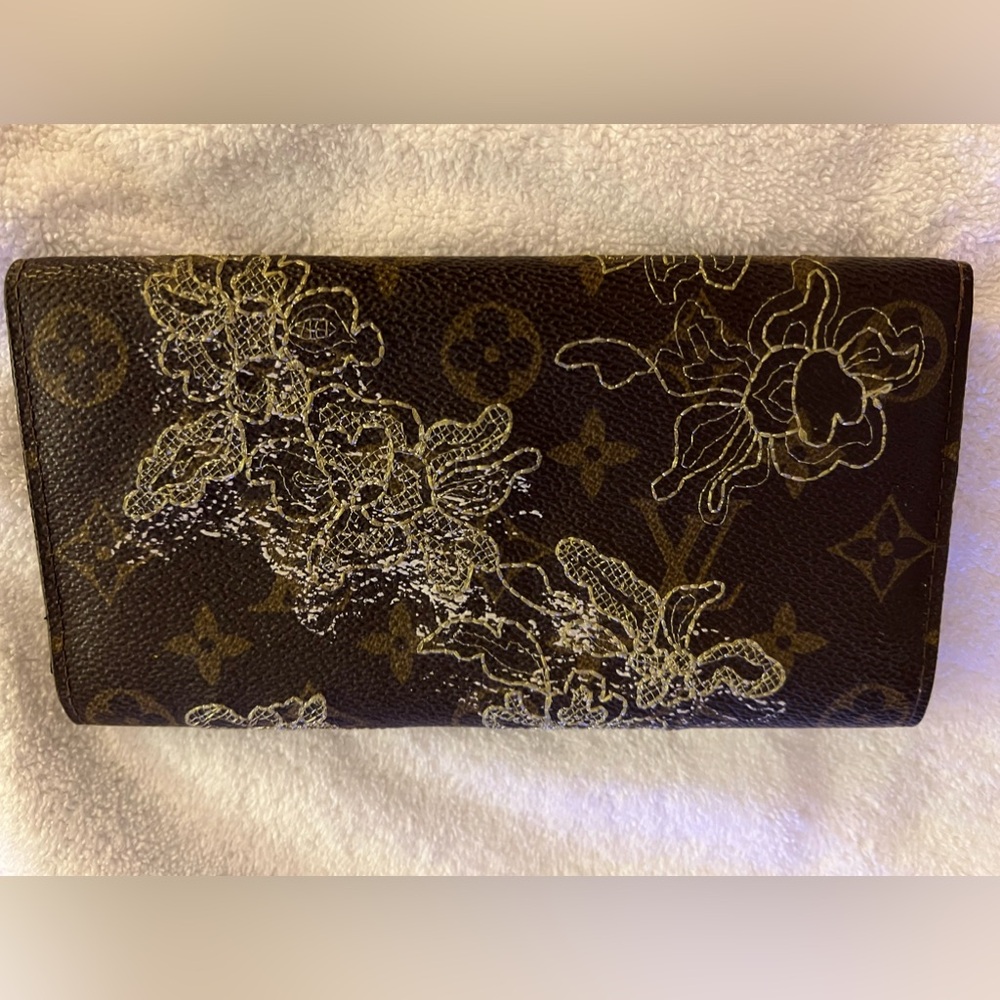 Louis Vuitton wallet SCRAP USE FOR CRAFT - Picture 11 of 11